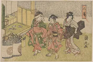 Yoshiwara: Eighth month