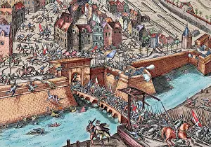 Habsburg: Eighty Years War (1568-1648). Sack of Antwerp (4 November 1