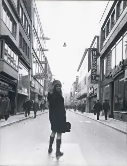 Vent: Eileen, singer, in Cologne, Germany