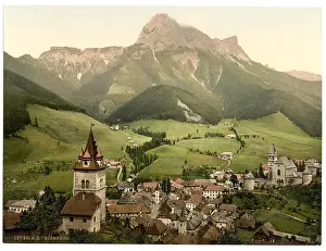 Eisenerz: Eisenerz, general view, Upper Austria, Austro-Hungary