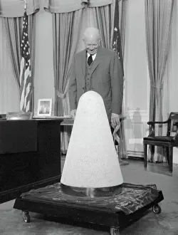 Presidency: Eisenhower and Missile Cone, 1957