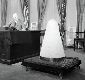 Presidency: Eisenhower and Missile Cone, 1957