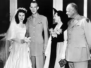Eisenhower Wedding Reception. Capt. John ?