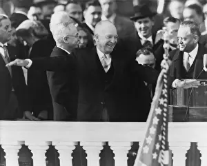 Oaths: Eisenhower's First Inauguration. President ?