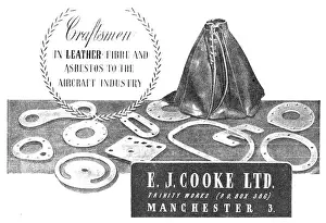 Maching: E.J.Cooke Presswork & Maching In Leather & Asbestos