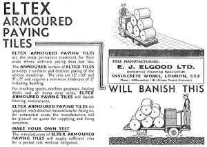 Elgood: E.J.Elgood - Eltex Armoured Paving Tiles