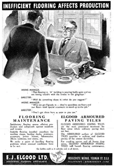 Elgood: E.J.Elgood Factory Flooring 1942