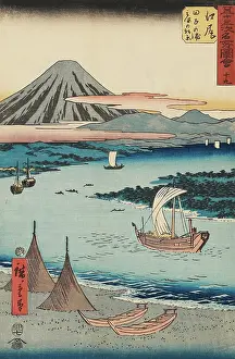 Ejiri: Ejiri - a bend of the Okitsu River & Fuji