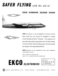 Ekco: Ekco Airborne Search Radar
