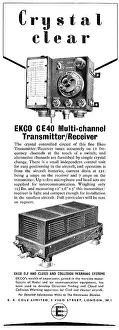 Ekco: EKCO CE 40 Multi-Channel Transmitter / Receiver. 1950