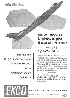 Ekco: Ekco Search Radar - Ekco Weather Radar