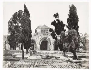Accompanying: El Aska, Al Aqsa mosque Jerusalem, Palestine, modern Israel