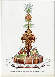 Cakes: Elaborate cake display