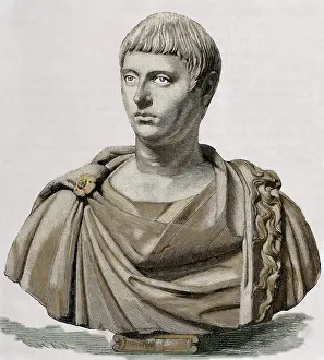 Antoninus: Elagabalus (203-222). Engraving. Colored