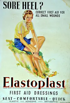 Sore: Elastoplast first aid dressings