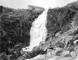 Riesen: Elbe falls in the Riesen mountains