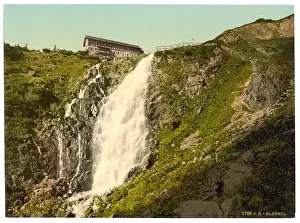 Riesengebirge: Elbfall, Riesengebirge, Germany