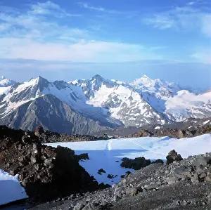 Elbrus: Elbrus glacier, 1974