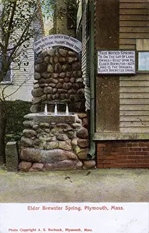 Brewster: Elder Brewster Spring, Massachusetts, USA