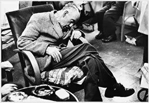 Daventry: ELDERLY MAN ASLEEP