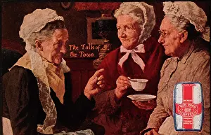 Frink: Three Elderly Women drinking Coffee