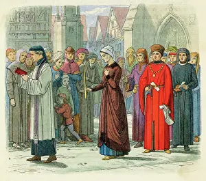 1441: Eleanor Cobham, Duchess of Gloucester, public penance London