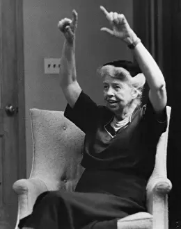 Gerontology: Eleanor Roosevelt at Cold Spring Institute for