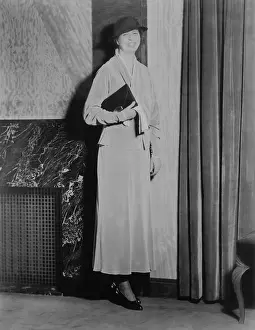 Lcgr1507: Eleanor Roosevelt, on Inauguration Day 1933. The