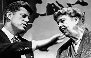 Favored: Eleanor Roosevelt and Sen. John Kennedy ?