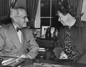 Humanitarians: Eleanor Roosevelt and Truman discuss the UN Human