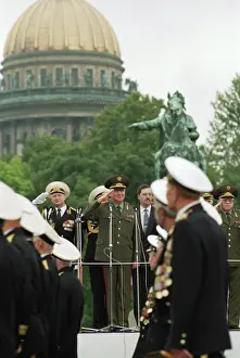 Marking: ?elebration of 300th Anniversary of Russian Fleet