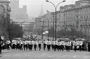 Organized: ?elebration of Soviet Militia Day in Moscow
