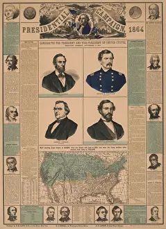 Mcclellan: election - Abraham Lincoln - Andrew Johnson