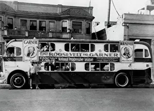 Trasnport: Election Bus c. 1932