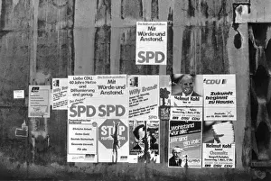 Plakat: Election campaign GDR - Election posters