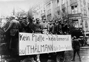 Thaelmann: Election campaign of the German Communist Party, 1925