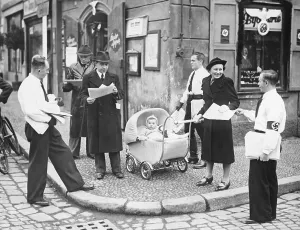 Distributed: Election campaign in Saaz, 1938