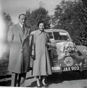Monmouthshire: Election car, Carly and Peter Thorneycroft, Monmouthshire