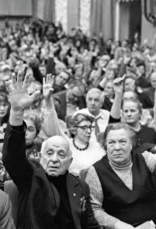 Candidates: Election meeting, 1989