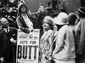 Laye: Election meeting c. 1930