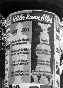 Takeover: Election poster, 1932
