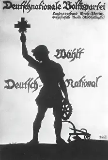 Appeal: Election poster of the DNVP, 1919