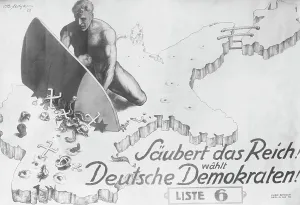 Appeal: Election poster of the German Democratic Party, 1928