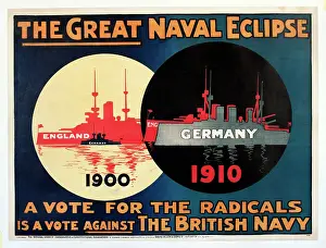 Campaigning: Election poster, The Great Naval Eclipse
