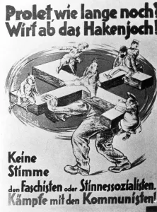 Campaigns: Election poster of the KPD on the occasion