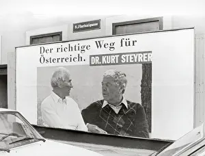 Steyrer: Election poster for Kurt Steyrer