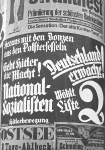 Armchairs: Election poster of the NSDAP, 1925