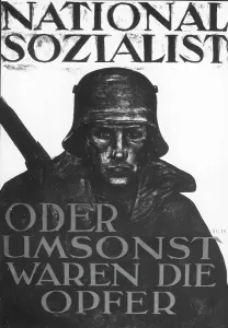 Vain: Election poster of the NSDAP, 1928