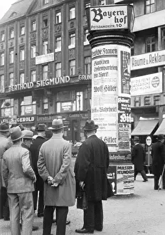 Namely: Election poster of the NSDAP, 1932