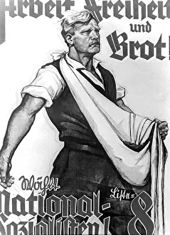 Sower: Election poster of the NSDAP